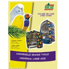 Riga RIGA CAGE COVER JUMBO PLAIN BLUE