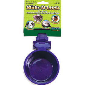 WARE MFG Slide-N-Lock Pet Crock 10oz