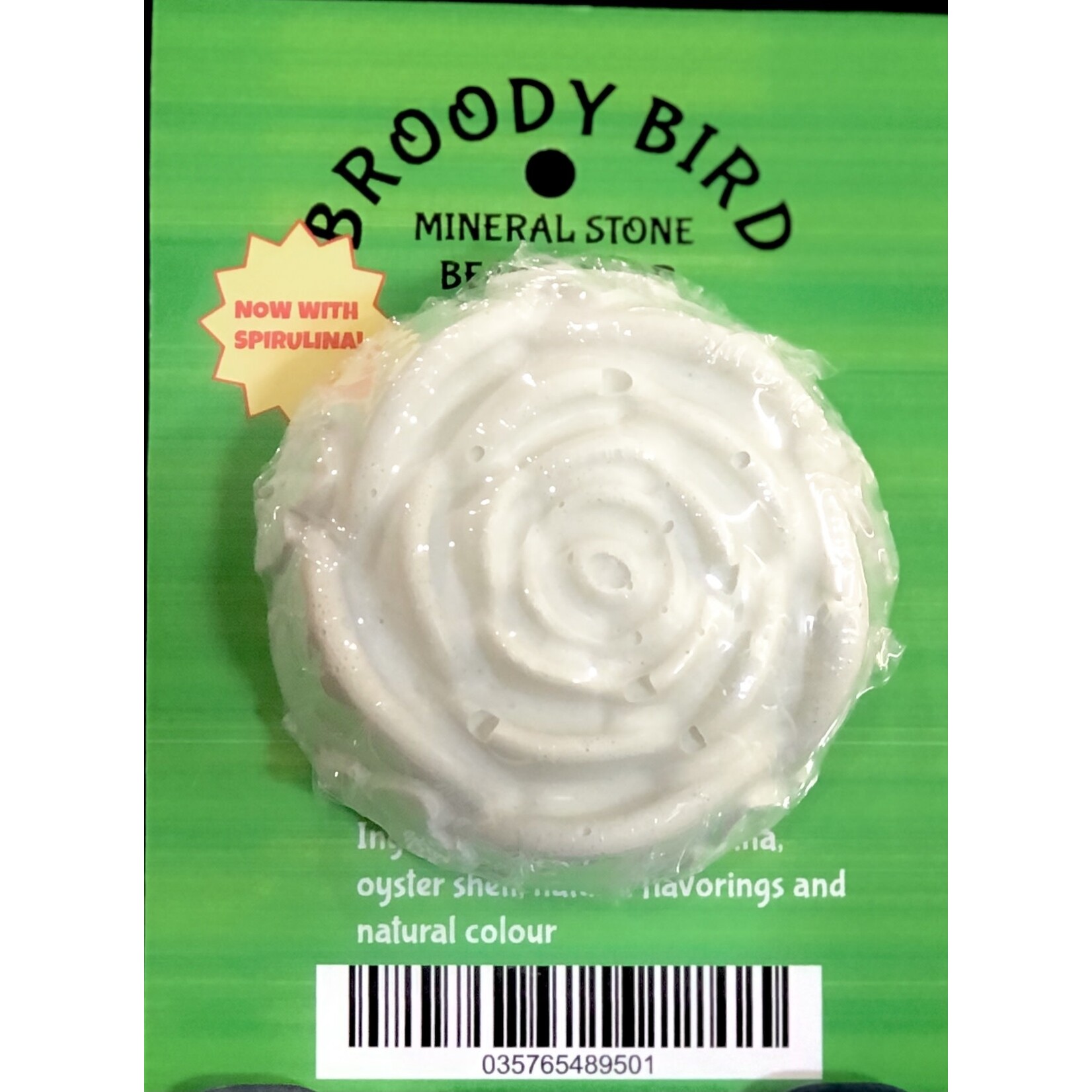 Broody Bird Broody Bird Mineral Stone Beak Buffer with Spirulina