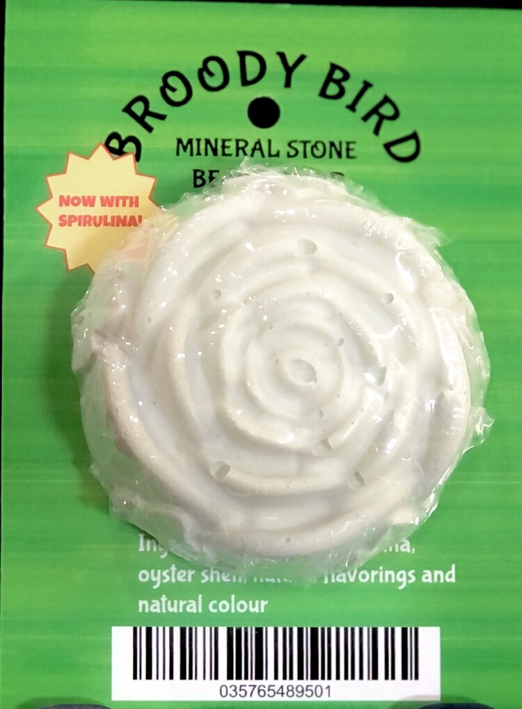Broody Bird Broody Bird Mineral Stone Beak Buffer with Spirulina