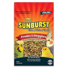 HIGGINS PREMIUM Higgins Sunburst Fruit+Veggie 3oz  (small birds)
