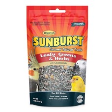 HIGGINS PREMIUM Higgins Sunburst Leafy Greens+Herb 1oz (for all birds)