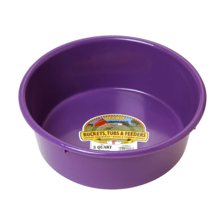 MILLER Miller Plastic Pan  Purple 5qt
