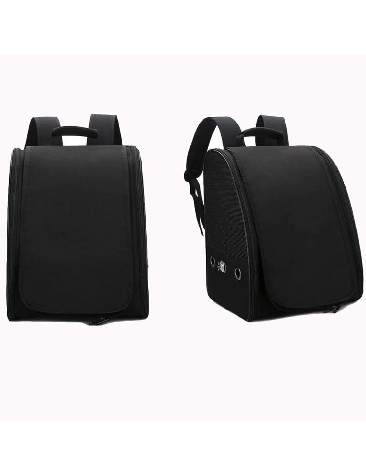 Jolly Jungle Jolly Jungle Fabric Backpack Carrier Black