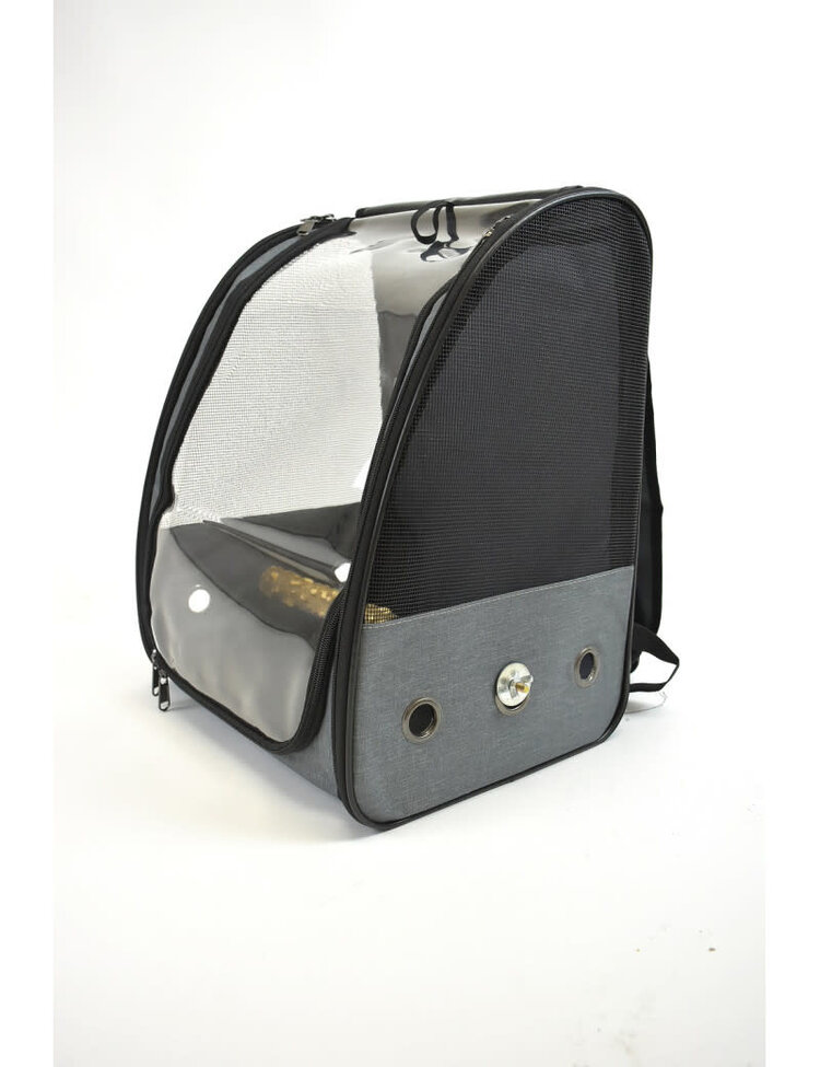 Jolly Jungle Jolly Jungle Fabric Backpack Carrier Grey