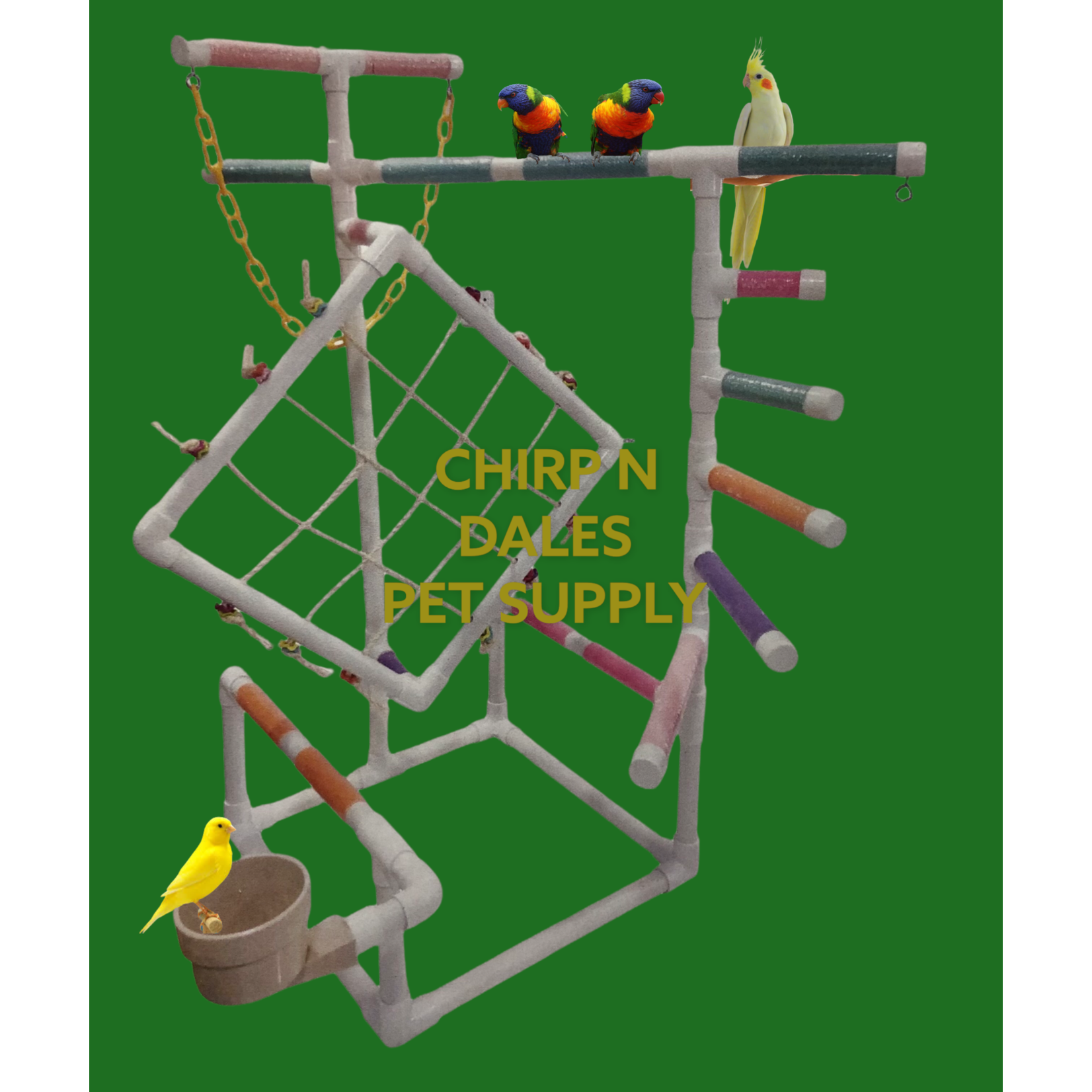 Jolly Jungle Jolly Jungle PVC Play Gym