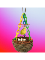 Jolly Jungle Jolly Jungle  3" x 7" Canary Finch Hanging Nest