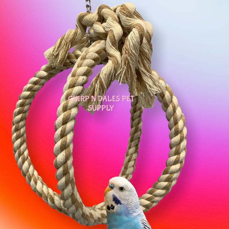 Jolly Jungle Jolly Jungle Double Rope Ring Small Atom