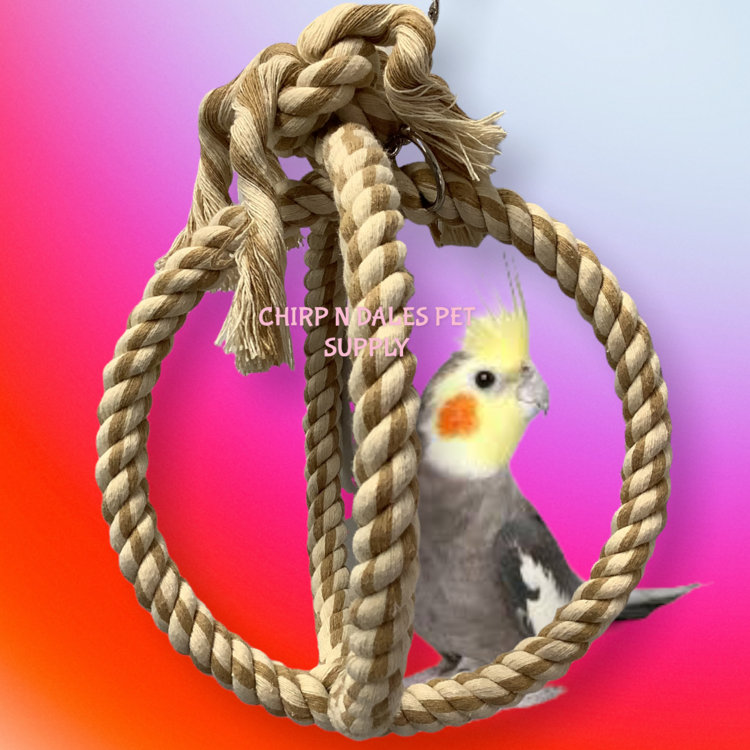 Jolly Jungle Jolly Jungle Double Rope Ring Small Atom