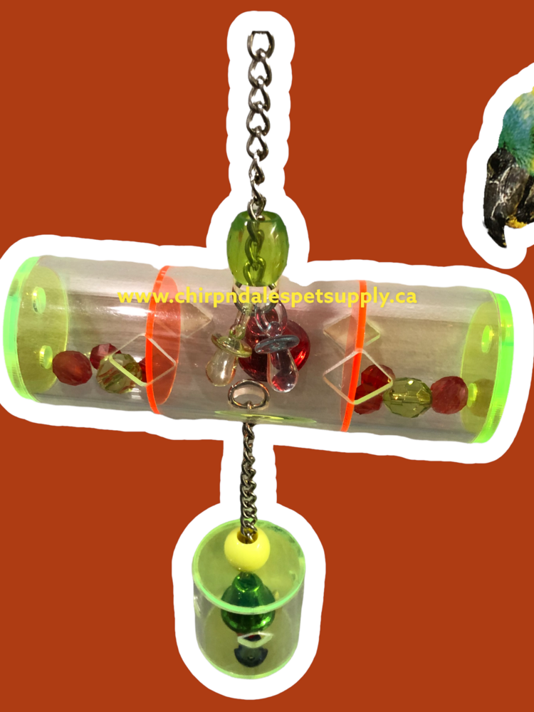 Kings Cages Kings Cages Three Sectional Foraging Hanging Station with Bell
