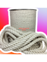 Chirp N Dales 100% Cotton  3 Strand  Rope 3/8''  (per foot)