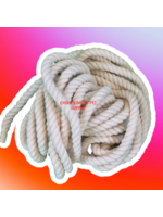 Chirp N Dales 100% Cotton 3 Strand Rope 1" (per foot)