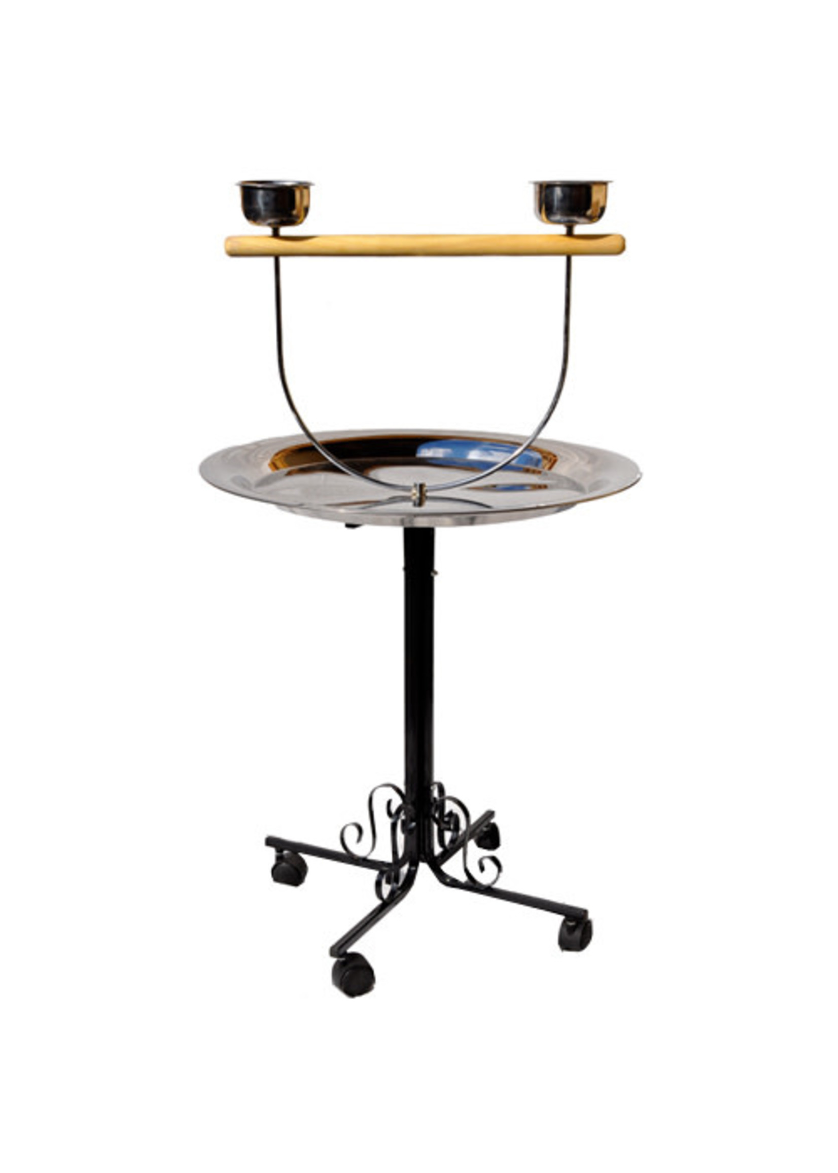 Kings Cages Kings Cages B-72 Metal Playstand Black
