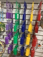 Chirp N Dales Coloured Tube Bell With Matching Chain