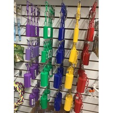 Chirp N Dales Coloured Tube Bell With Matching Chain