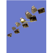 Chirp N Dales Nickel Plated Non Toxic Flat Eye Cow  Bell