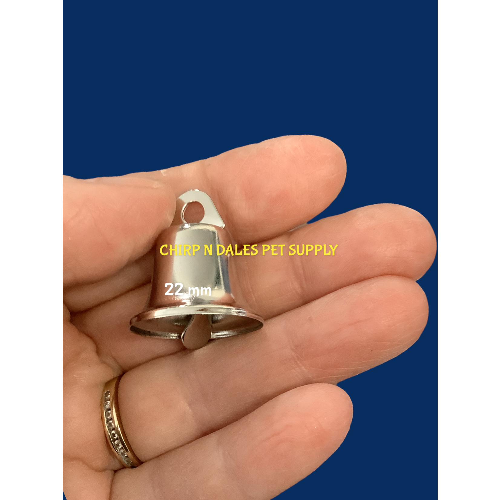 Chirp N Dales Nickel Plated Non Toxic Liberty Bells
