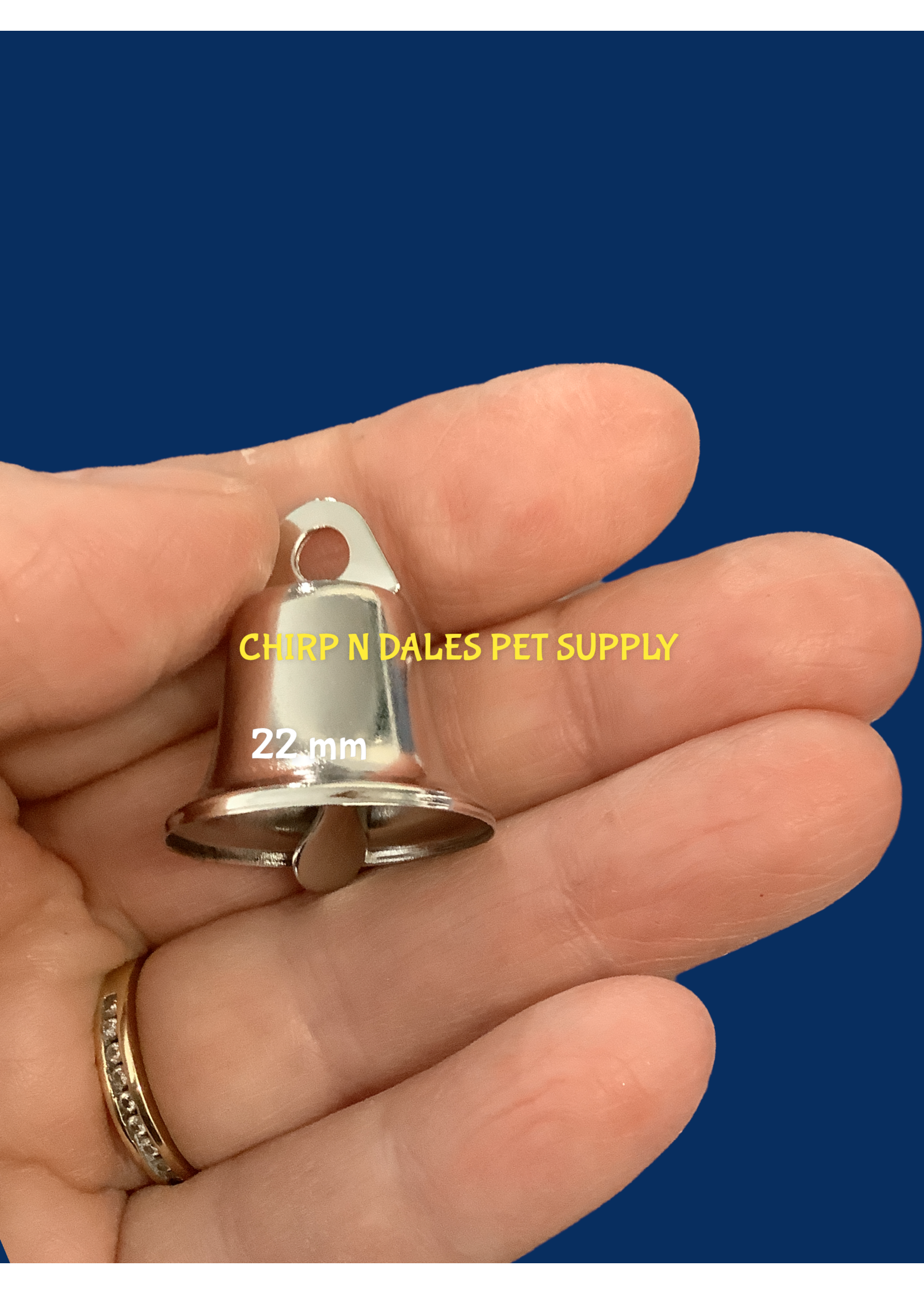 Chirp N Dales Nickel Plated Non Toxic Liberty Bells