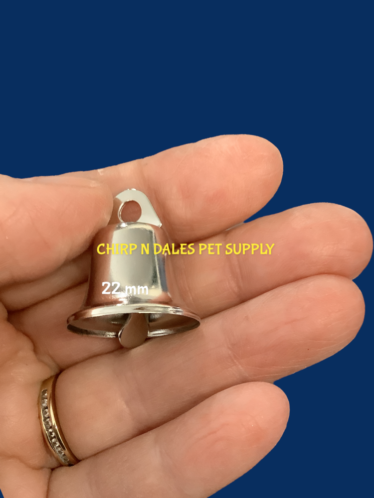 Chirp N Dales Nickel Plated Non Toxic Liberty Bells