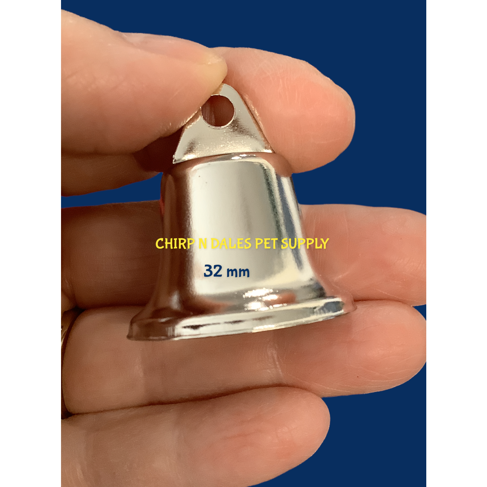 Chirp N Dales Nickel Plated Non Toxic Liberty Bells