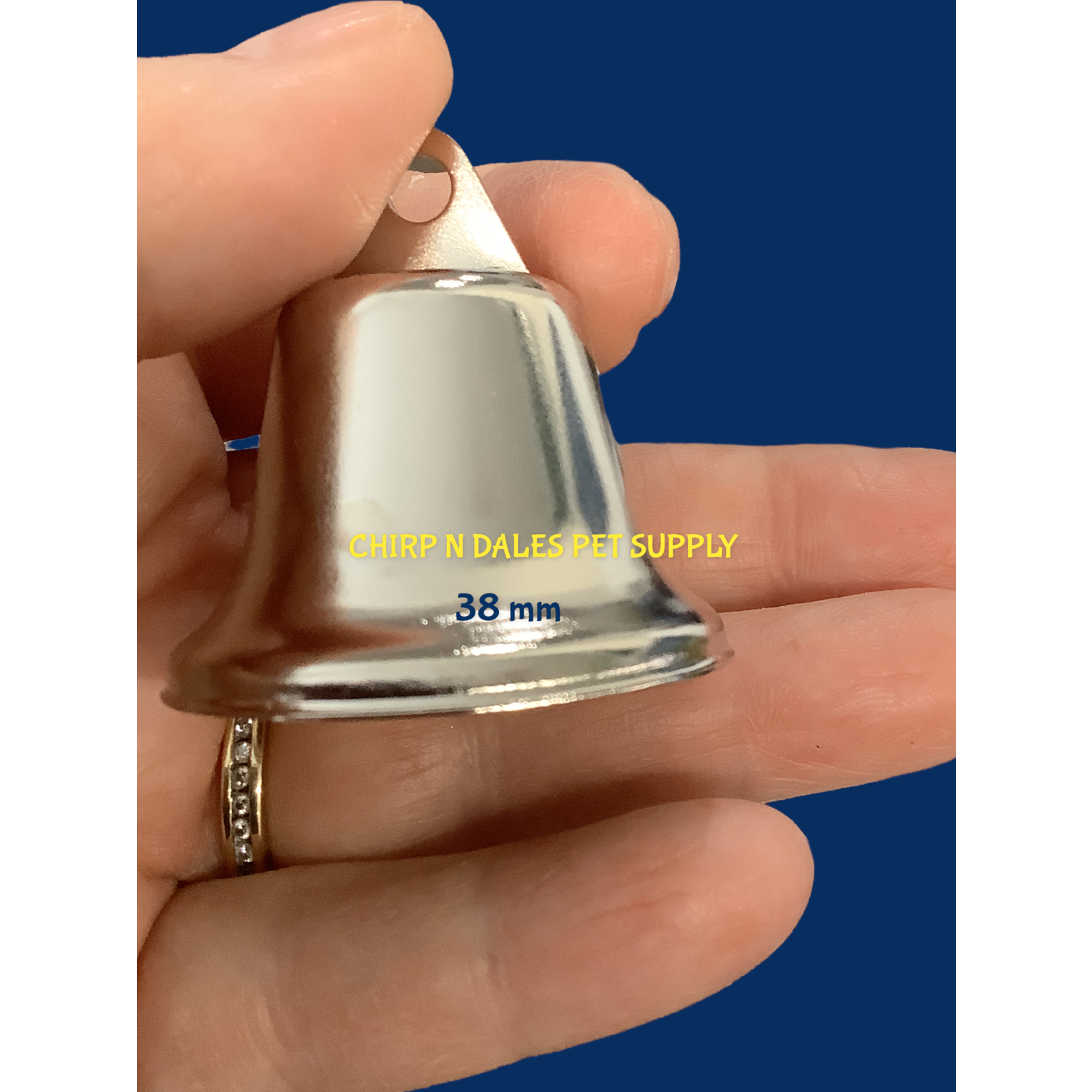 Chirp N Dales Nickel Plated Non Toxic Liberty Bells