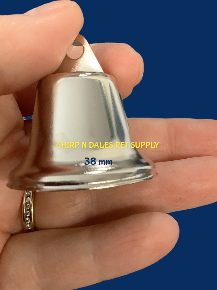 Chirp N Dales Nickel Plated Non Toxic Liberty Bells
