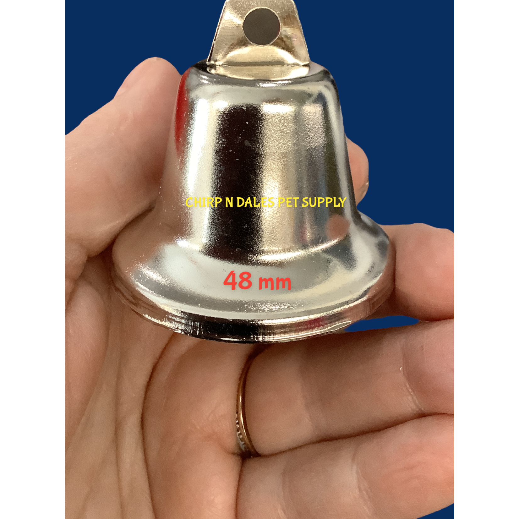 Chirp N Dales Nickel Plated Non Toxic Liberty Bells