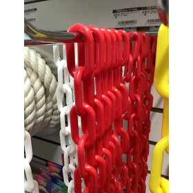 Chirp N Dales Plastic Chain  1/4" X 1.5" X 20" Red