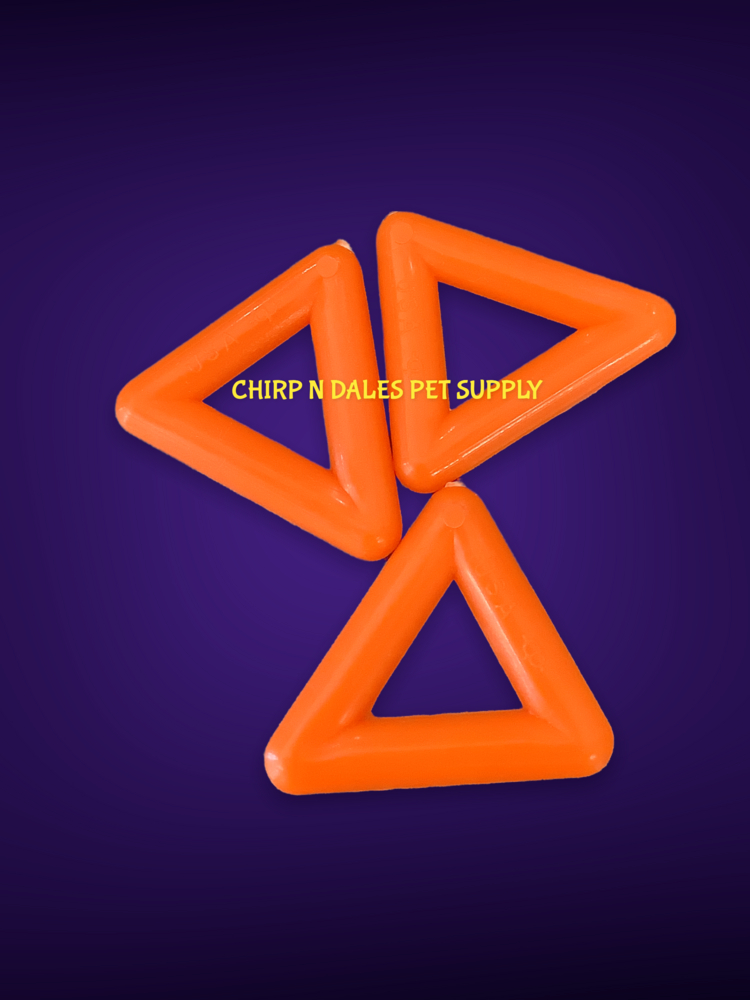 Chirp N Dales Plastic Triangles 1''