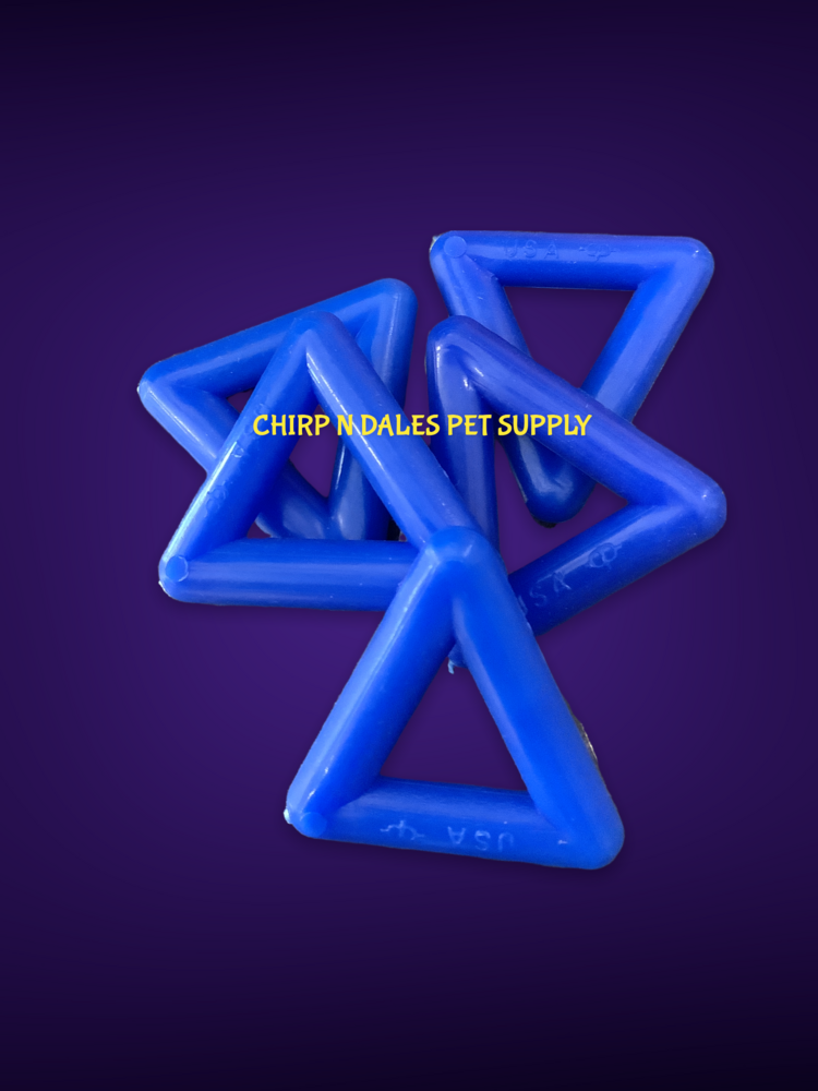 Chirp N Dales Plastic Triangles 1''