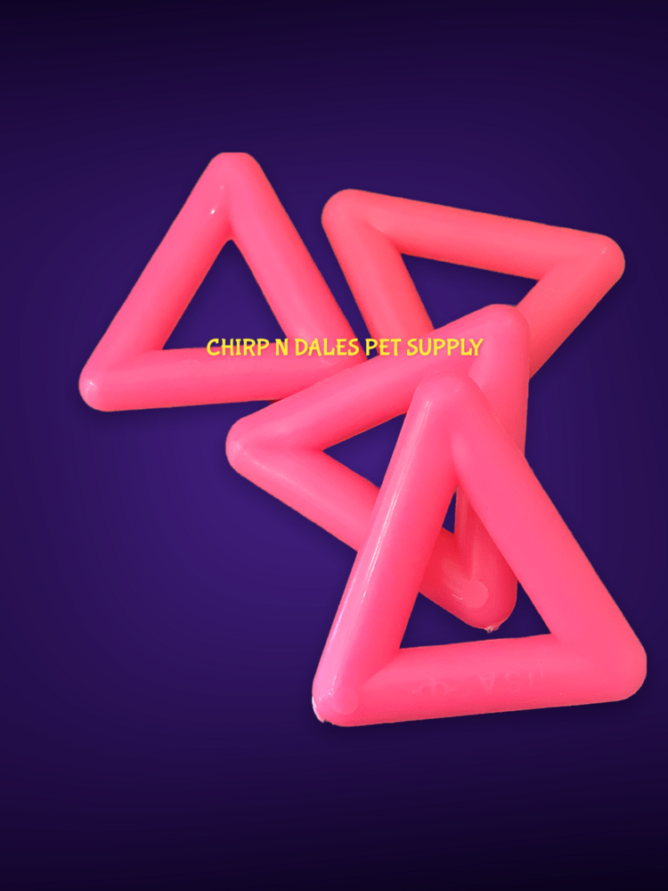 Chirp N Dales Plastic Triangles 1''
