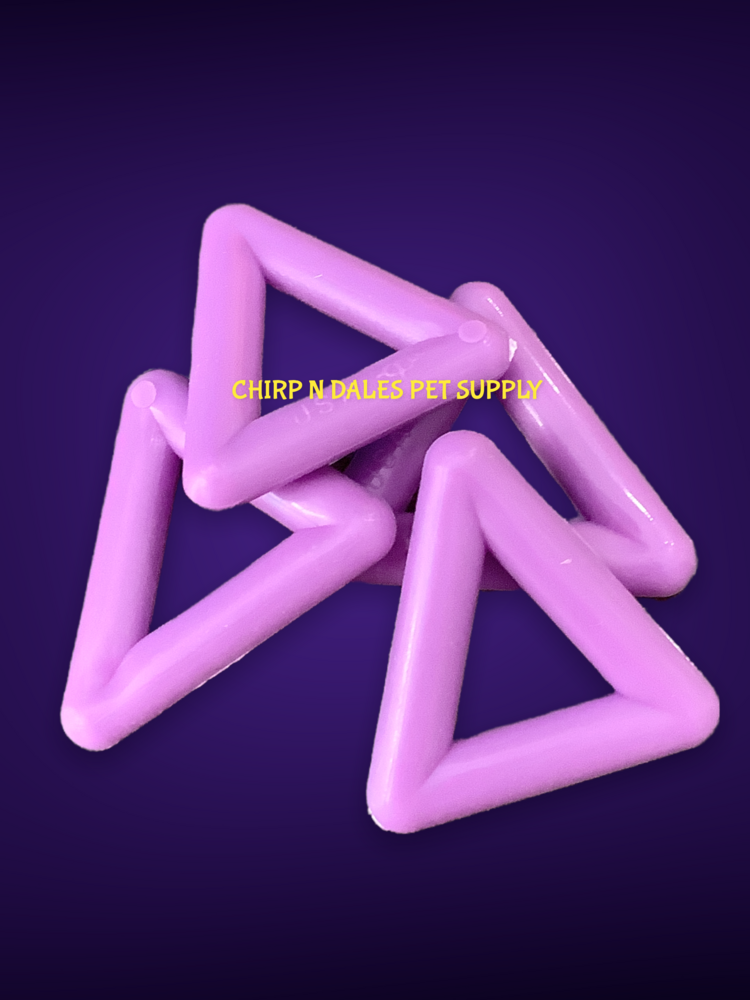 Chirp N Dales Plastic Triangles 1''