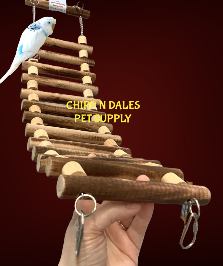 Jolly Jungle Jolly Jungle Natural Rope Ladder with Bamboo Spacer