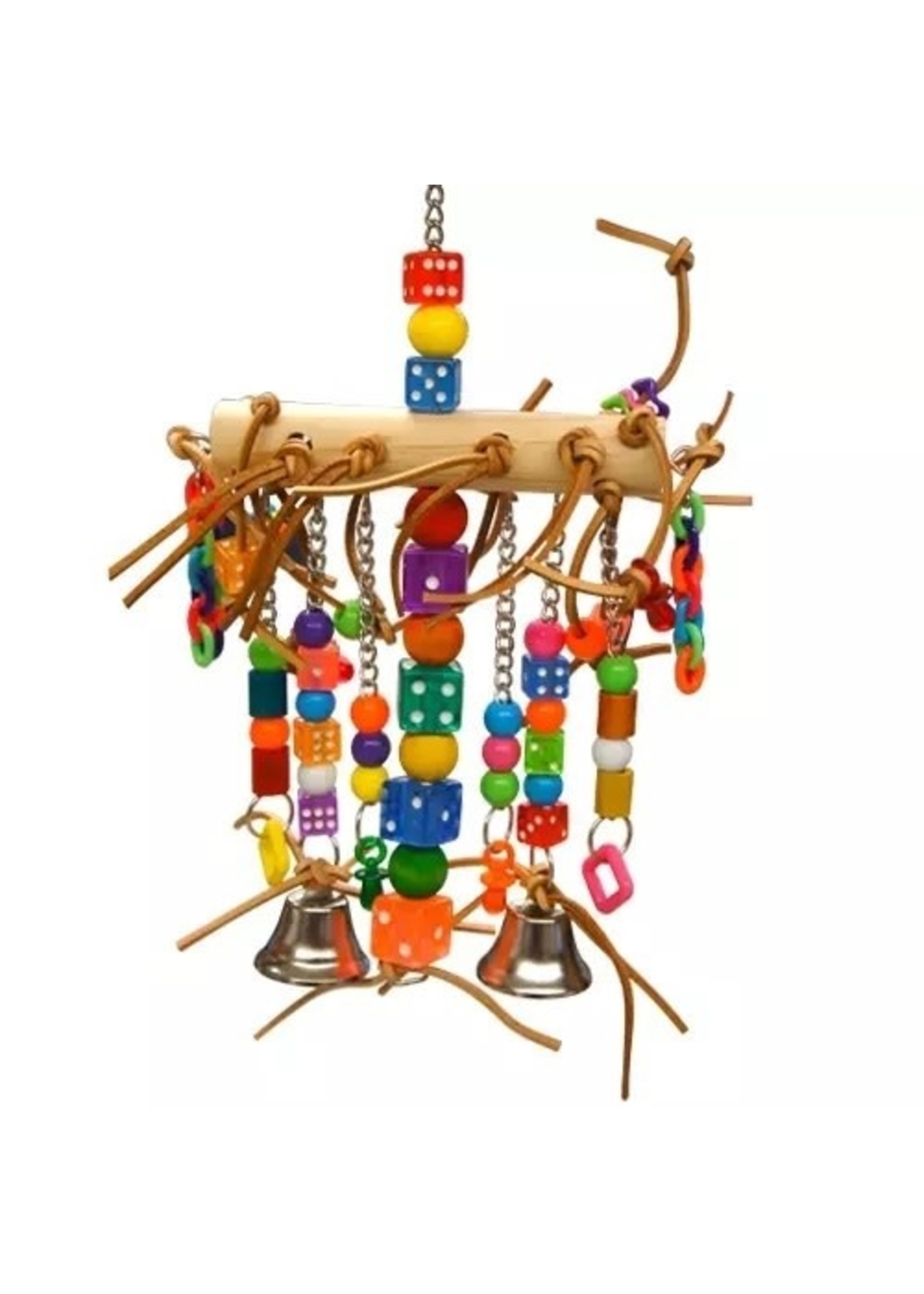 Kings Cages Kings Cages K259 L Leather Dice Dangler