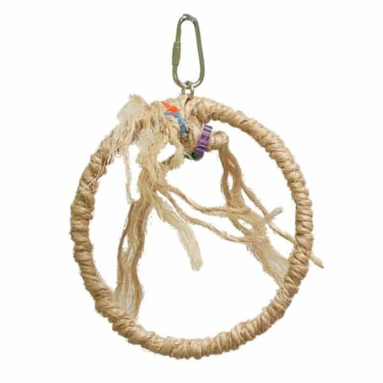 Zoo-Max ZOO MAX Natural Sisal Ring 5" Diameter