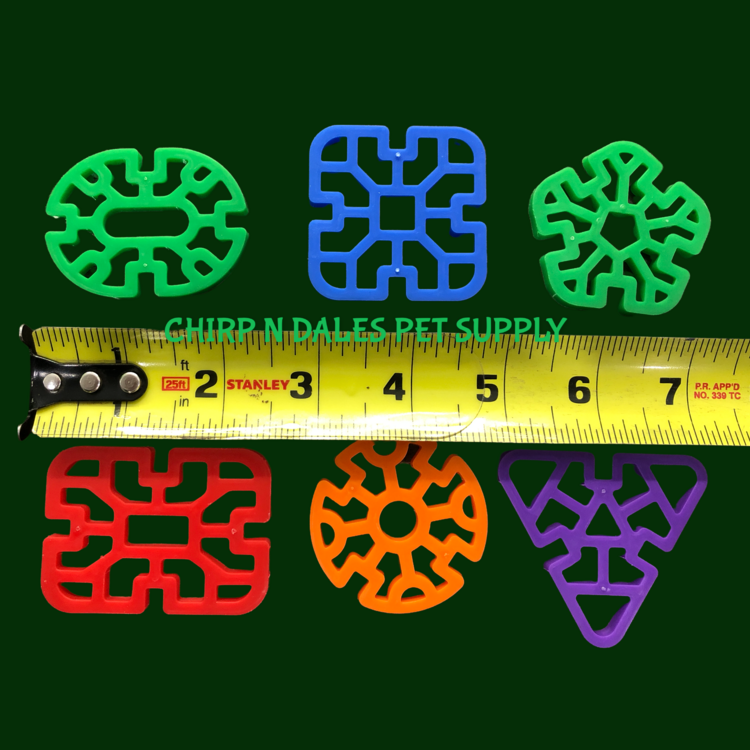 Waffles Colored Plastic