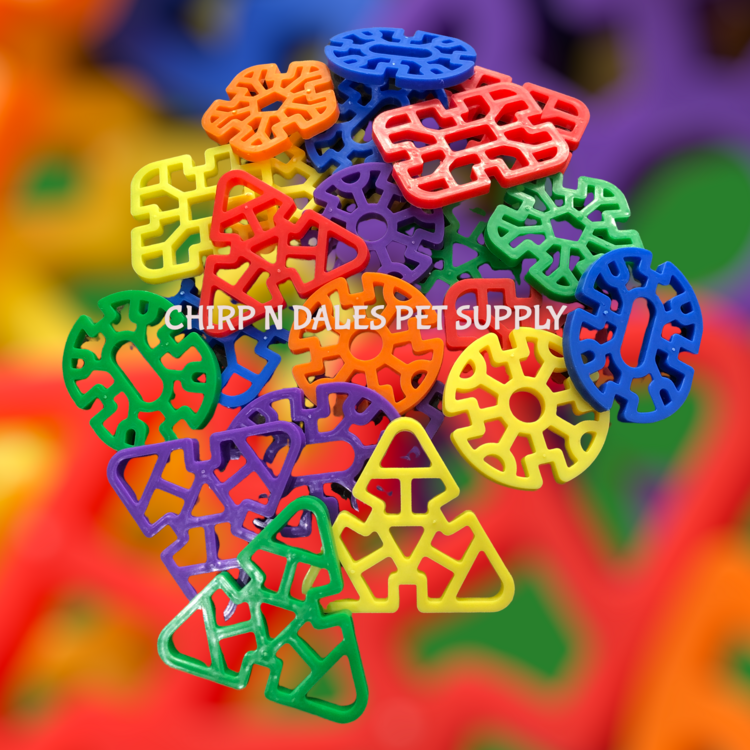 Waffles Colored Plastic