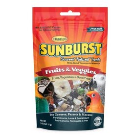 HIGGINS PREMIUM Higgins Sunburst Fruits& Veggies for Conures Parrots & Macaws (5oz)