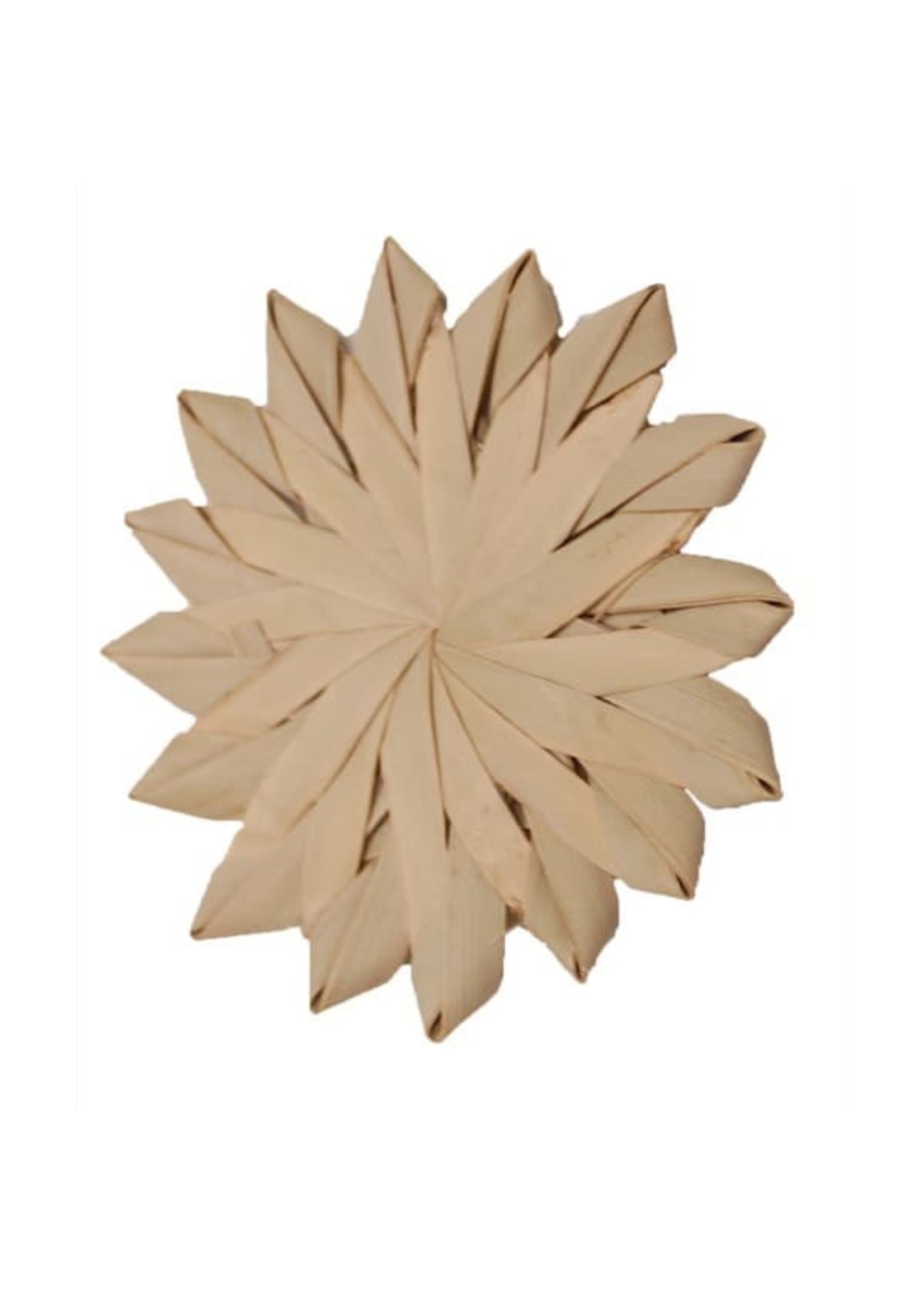 Chirp N Dales Palm leaf flower Small (3″-8cm) 101208