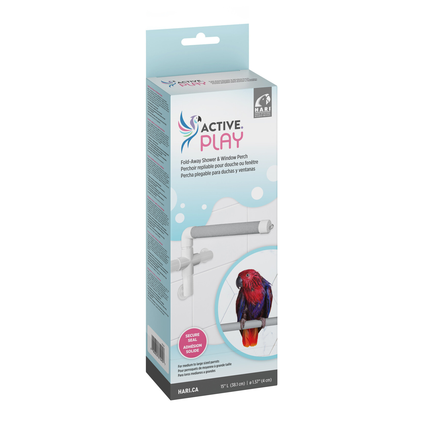 Hari HARI ACTIVE.PLAY Fold-Away Shower & Window Perch - Large
