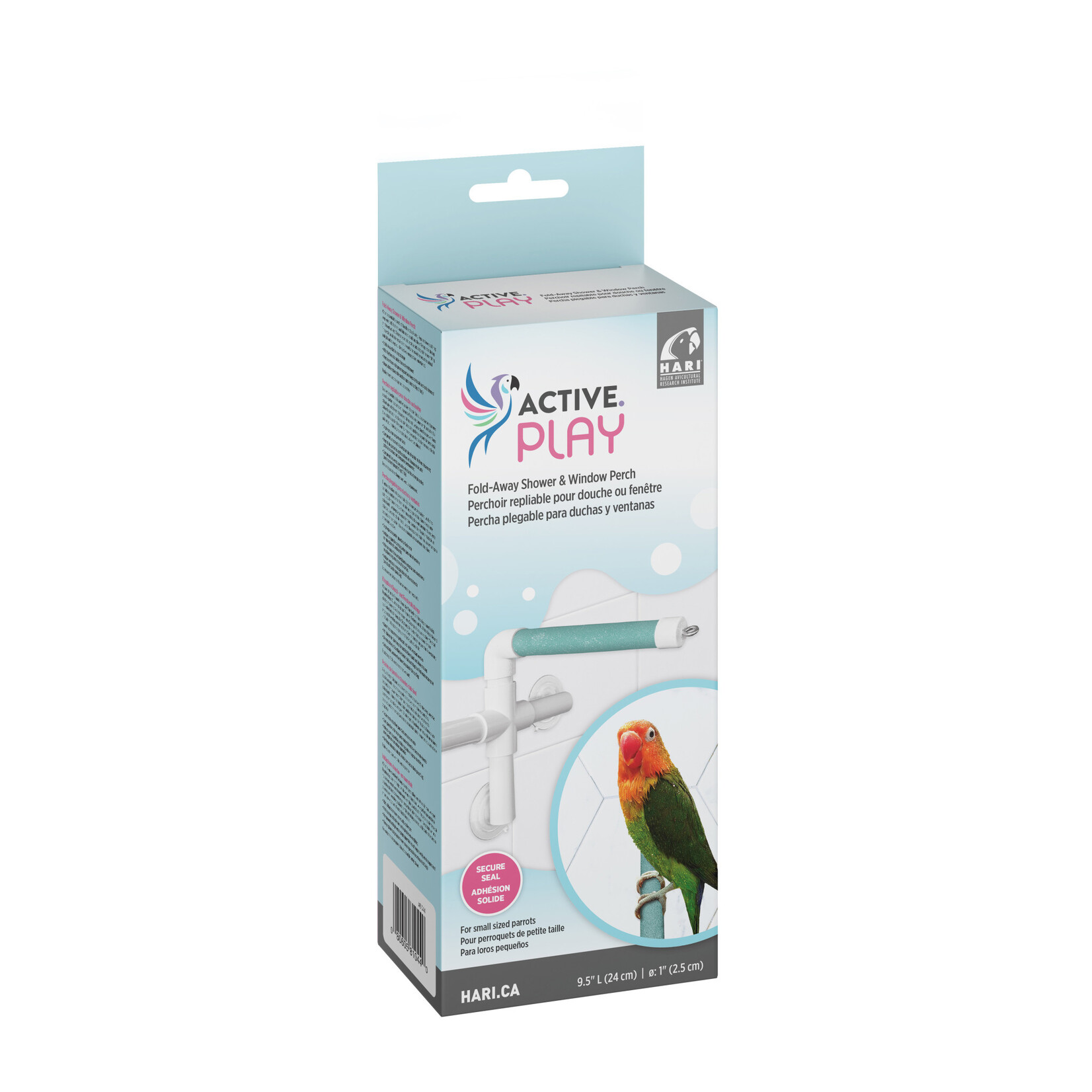 Hari HARI ACTIVE.PLAY Fold-Away Shower & Window Perch - Small