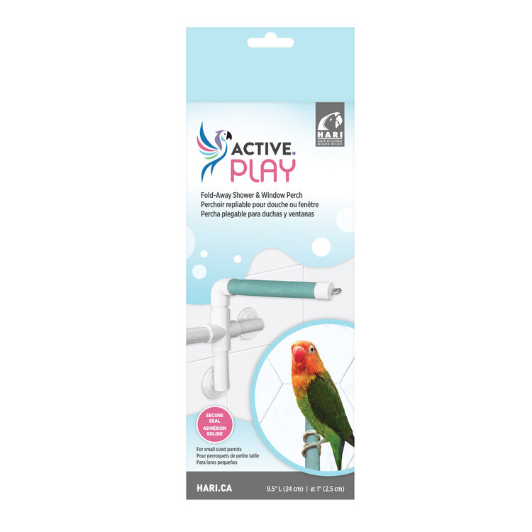 Hari HARI ACTIVE.PLAY Fold-Away Shower & Window Perch - Small