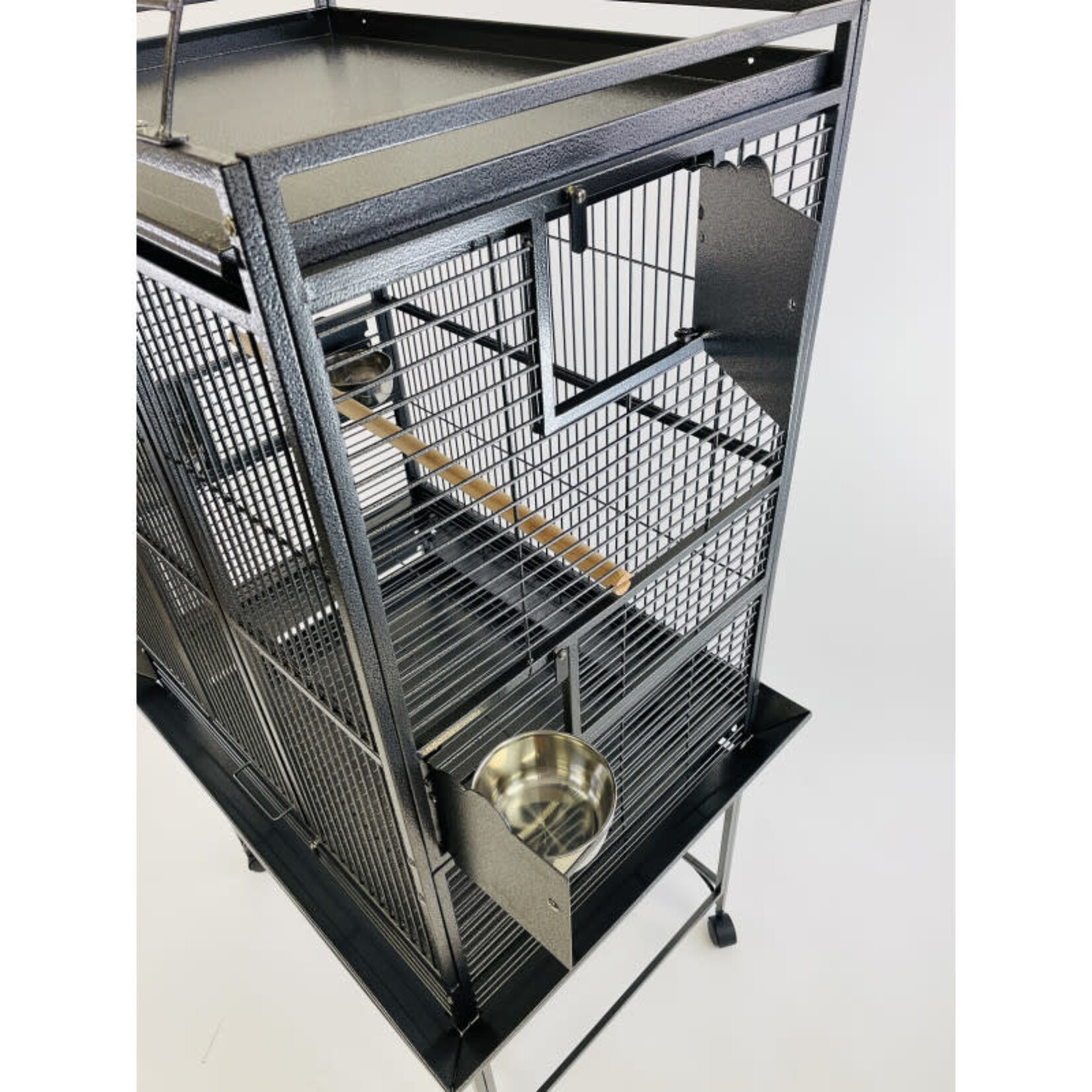 Glitter Pets Glitter Pet  32x23" Play top Cage with Rolling Stand