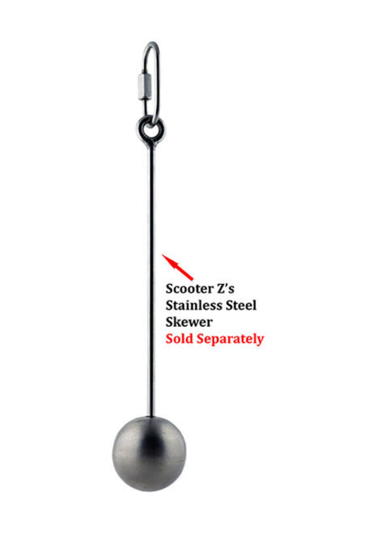 Scooter Z's Stainless Steel Bird Toy Hanger Small