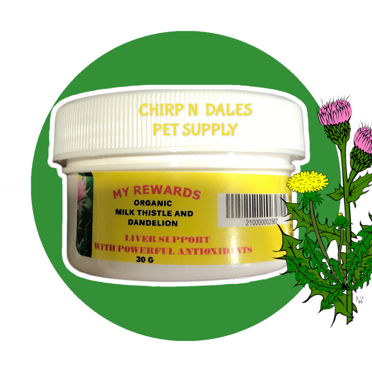 My Rewards MY REWARDS ORGANIC MILK THISTLE AND DANDELION 30 G