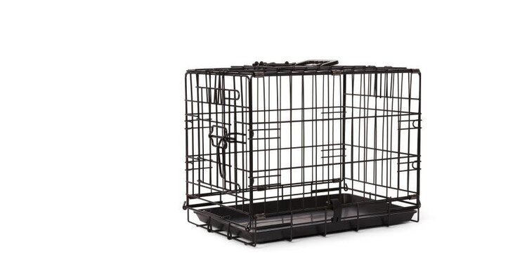 Bud-Z Deluxe Crate Foldable Double Doors Dog 1in 1pc