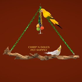 Bonkers Bonkers Hanging Triangle  Grapewood Swing Lg