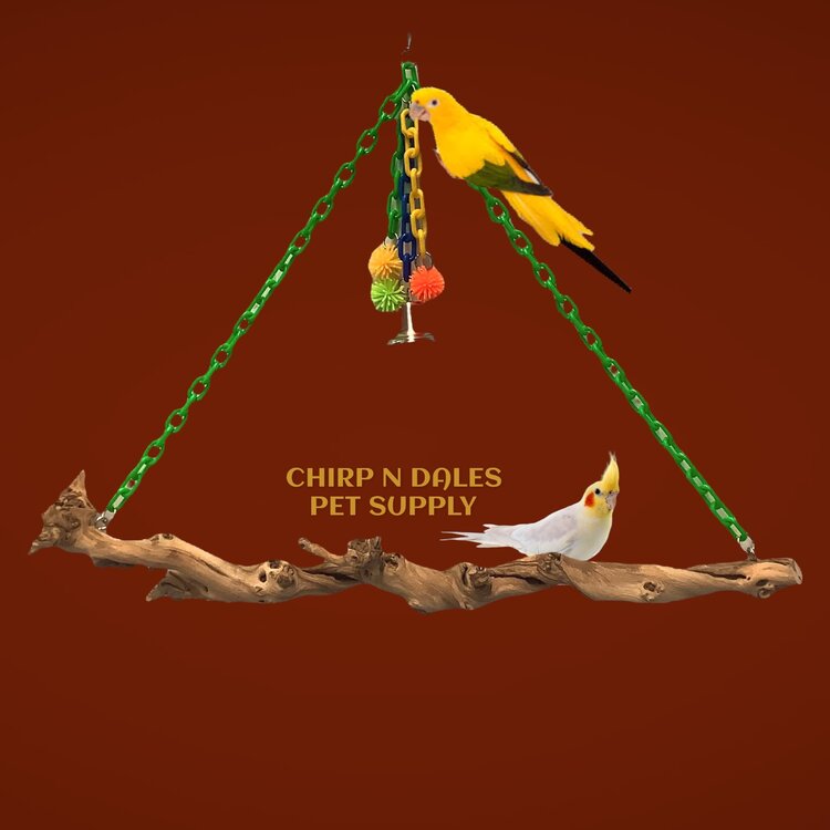 Bonkers Bonkers Hanging Triangle  Grapewood Swing Lg