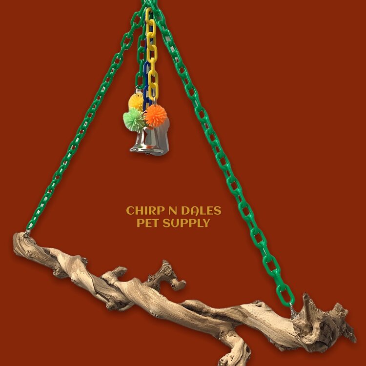 Bonkers Bonkers Hanging Triangle  Grapewood Swing Lg