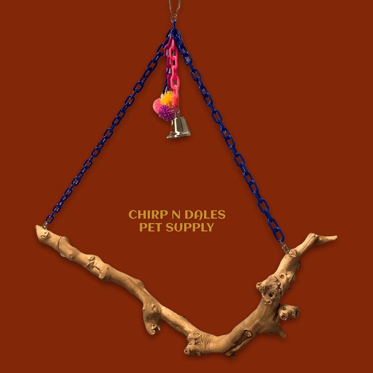 Bonkers Bonkers Hanging Triangle  Grapewood Swing Lg